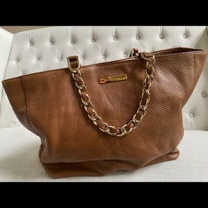 Leather Michael Kors Handbag